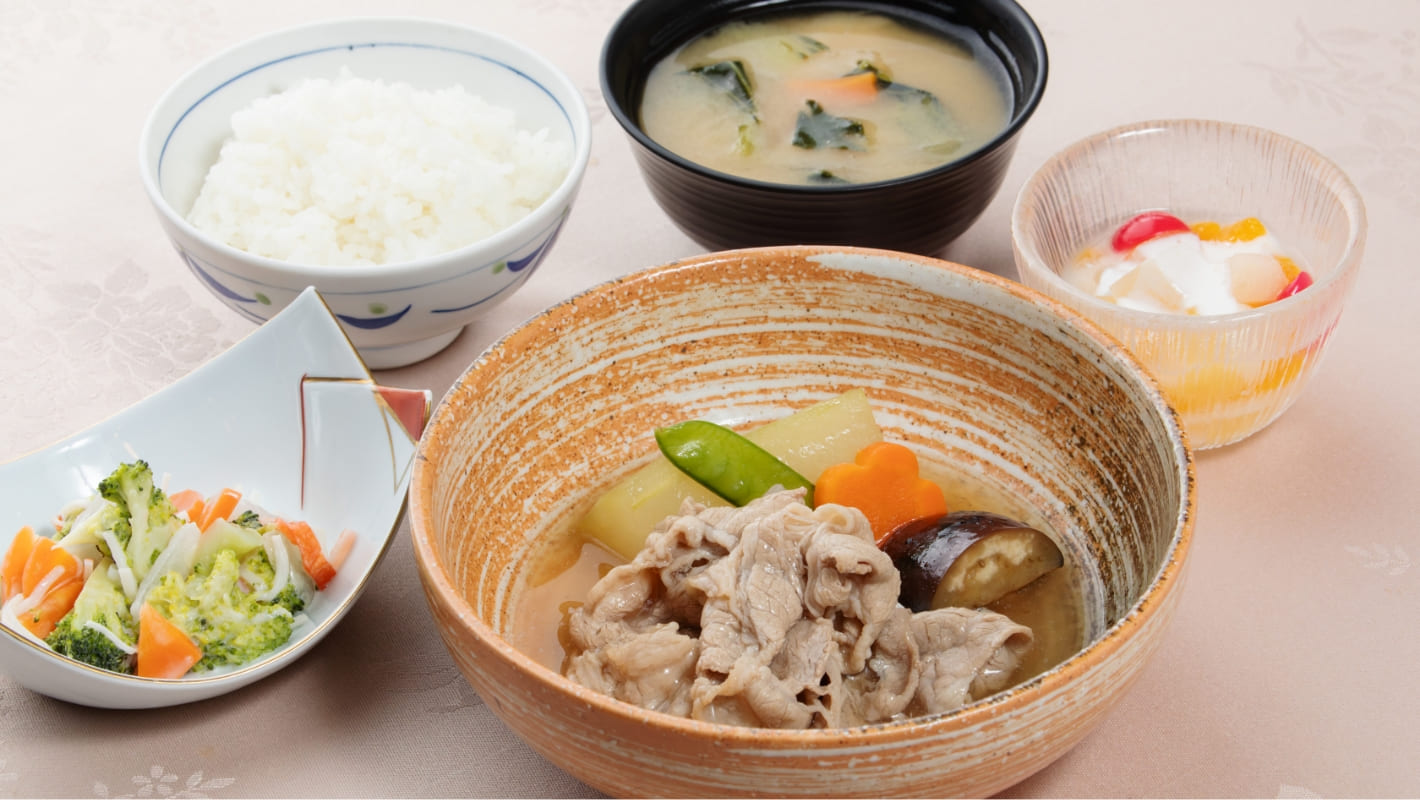 昼A定食（牛肉のしぐれ煮）